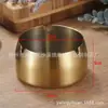 Sureste Asiático grueso anti-caída metal acero inoxidable cenicero ins alta gama tacto regalo cenicero venta al por mayor imprimir logo