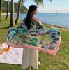 Lago Salado Chaka Noroeste Grande Turismo Estilo Étnico Bufanda Bufanda Nueva de Verano para Mujer Playa Marina Chal Protector Solar Delgado
