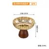 Tigela de sobremesa de aço inoxidável moderna e criativa com base baixa, tigela de lanche de alto valor estético, copo de sorvete, copo de pudim