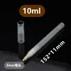Conjunto Completo de Tubos Vazios e Acessórios para Caneta Marcadora, Conjunto de Barris Vazios para Caneta de Tinta tipo Válvula Recarregável, Atacado