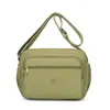 Bolso de Hombro para Mujer de Nylon, Bolso Pequeño Simple y Versátil, Bolso de Viaje de Tela Oxford, Bolso Cruzado Moderno, Casual y Ligero