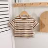 Conjunto de Ropa para Bebé Verano Fino Ropa de Verano para Bebés Niños para Salir Dividido Ropa de Verano para Bebés de Un Año y Niños Pequeños Conjunto de Dos Piezas
