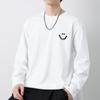 Camiseta de Algodón Puro Pesado 260g para Hombre Manga Larga 2026 Nuevo Estilo Americano Camiseta de Algodón Oversize Camiseta de Capa Interior