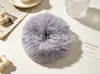 Gomas para el Cabello Esponjosas de Colores Dulces para Mujer, Gomas de Pelo Peludas de Colores Otoño e Invierno para Cabello Largo Estilo Coreano, Suministro de Tienda de Accesorios, Directo de Fábrica