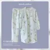 Xiyue Wholesale 10A Algodón de Aire Antibacteriano Vestido Postparto + Pantalones Invierno Clase A Algodón Puro Maternidad Grueso Cálido Pijama de Lactancia