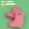 Botas de chuva infantis 2023 novas jardim de infância impermeáveis antiderrapantes cano meninos e meninas alunos do ensino fundamental uso externo resistentes ao desgaste botas de chuva