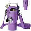 Tapa para Vaso de Hielo de 40 oz Material de Buceo Stanley Bolsa Tote para Botella de Agua Asa Stanley Tapa para Vaso de Letra Aislada Montada en Coche