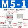 PFS11 parafusos soltos todo aço inoxidável não saem parafusos de mola parafusos de máquina de mola recartilhados M3M4M5M6