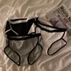 Ropa interior de algodón japonés para mujer de cintura media, estilo deportivo dinámico, para estudiantes, cómoda, color liso, bragas de pierna alta para mujer