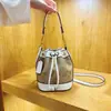 Bolso Elegante de Alta Calidad para Mujer 2026, Bolso Cruzado de Lujo Ligero con Estampado de Moda, Bolso Cubo Versátil de un Solo Hombro