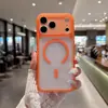 Nova capa de celular transfronteiriça adequada para iPhone 18 Pro Max, capa de celular transparente fosca com orifício preciso, capa 17PM anti-queda