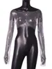 Cubrebikini de red YYF a la moda, estilo para transmisiones en vivo, prenda exterior sexy, diseño calado, cintura alta, camiseta de manga larga con pedrería brillante, YY20