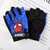 Guantes de equitación para niños, deportes al aire libre transfronterizos, montañismo, patinaje sobre ruedas, bicicleta, antideslizantes, protección de manos, guantes de medio dedo, venta al por mayor