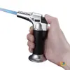 Isqueiro portátil, maçarico de chama direta para charuto, isqueiro de churrasqueira, pistola de ignição, fogão a gás eletrônico para moxabustão ao ar livre