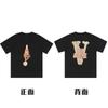 En stock Vlone High Street Big V Mariposa Letra Calavera Esqueleto Limitado Big V Colección Casual Camiseta de Manga Corta para Hombres y Mujeres