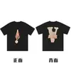 En stock Vlone High Street Big V Mariposa Letra Calavera Esqueleto Limitado Big V Colección Casual Camiseta de Manga Corta para Hombres y Mujeres