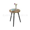 Estilo Nórdico Hierro Desmontable Estante de Flores Habitación Muebles Modernos Decoración Adornos Estante para Plantas Sala de Estar Balcón Mesa Redonda Mesa de Café