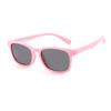 2026 Nuevas Gafas de Sol Polarizadas de Silicona con Montura Cuadrada Transfronterizas para Niños Gafas de Sol Personalizadas de Caucho Suave Estilo Europeo y Americano 8139