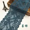15cm Renda Elástica Macia Colorida Sexy Lingerie Tecido de Renda Bainha de Saia Renda Alargada