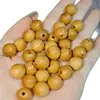 6-18mm Madera de Melocotón Clara Cuentas Redondas Cuentas Sueltas Cuentas de Buda Cuerda de Mano DIY Pulsera Pulsera Accesorios de Joyería Material