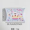 Caja de embalaje de dulces coreana linda estilo Ins, caja de papel plegable para regalo pequeño, caja de regalo de dibujos animados de estrellas, embalaje de tarjetas