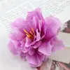 2017 pegada maluca flor falsa flor artificial flor de peônia rica flor de seda flor diy roupas joias acessórios flor decorativa