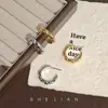 Pendientes de Cruz Trenzados Nudos de Dongdaemun Corea del Sur Lujo Accesible Pendientes de Gama Alta Pendientes de Diseño de Nicho para Mujeres