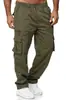 En stock comercio exterior transfronterizo 2026 pantalones de trabajo casuales para hombre, sueltos, pierna recta, multibolsillos, pantalones casuales de moda y versátiles