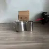 Pote de filtro de óleo de aço inoxidável 304 transfronteiriço cozinha doméstica pote de óleo tanque de armazenamento de óleo de grande capacidade filtro de óleo de separação resíduo de óleo tanque de óleo