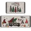 Tapetes de Cozinha Amazon, Capachos Domésticos Absorventes de Óleo, Tapetes Antiderrapantes Absorventes de Água do Grinch, Tapetes de Natal, Dropshipping da Temu