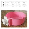 Comedero para Mascotas Transfronterizo Colgante para Perro Tazón para Gato Comedero Fijo para Comida de Gato Anti-golpes Acero Inoxidable Comedero para Perro Colgante