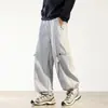 Pantalones Cargo de Bolsillo Casuales Funcionales de Marca de Moda Japoneses Nuevos Holgados Exclusivo Transfronterizo para Amazon 2627