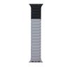 Correa de Reloj Magnética de Silicona de Dos Colores y Tres Plantas Adecuada para Apple Generación 6789 iWatch S10 Ultra Pulsera