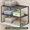 Prateleira Organizadora em Camadas para Bancada de Guarda-Roupa, Rack de Armazenamento para Empilhar Roupas, Divisória Retrátil, Artefato de Armazenamento Dentro do Armário