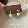 Brincos de Bola de Metal com Design Único de Nicho para Mulheres Leve Luxo Elegante Sentido de Alto Padrão Brincos 2025 Novas Explosões