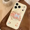 Casa de Pan Funda para Teléfono Adecuada para Apple 18 Pro Max iPhone 16 Soporte Magnético 15 Coreana Creativa 13 Suave 17
