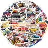 50 Frases de Coches Pegatinas de Graffiti Decoración Personalizada Guitarra Maleta DIY Disney Auténtico Grant