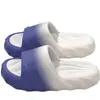 Pantuflas de suela gruesa con una sensación cómoda y acolchada, adecuadas para hombres, para uso exterior en verano, para parejas, para uso interior, para el baño, y con suela de EVA antideslizante, también disponibles para mujeres
