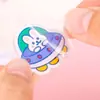 Broche Fofo Desenho Animado Pingente de Mochila Alfinete Meninos e Meninas Astronauta Lembrancinha Emblema Alfinete de Roupa Acessórios