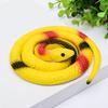 Brinquedo Cobra de Borracha Macia Artificial Cabeça Redonda 65cm Cobra de Borracha Macia para Pessoa Inteira Brinquedo de Entrada de Parque Cobra Artificial Brinquedo