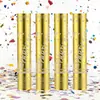 Nuevo Amazon Transfronterizo plata Dorado Confeti Fuegos Artificiales Saludo Fiesta Confeti Poppe