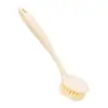 Cepillo para Ollas de Paja de Trigo con Mango Largo Antiadherente Aceite Cepillo de Lavar Platos para el Hogar Colgable Portátil Cepillo Limpiador para Fregadero de Cocina Estufa