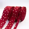 Cinta de tela prensada dorada de color sólido, material de hada DIY, lazo, collar para mascotas, corbata de lazo, accesorios para ropa