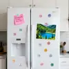 Tema Inspirador Fresco Estilo Ins Acuarela Inglés Citas Positivas Pegatinas de Vidrio Imanes Suaves para Refrigerador Pegatinas Magnéticas