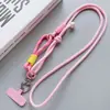 Hebilla de Corazón Cadena Larga de Perlas Correa Cruzada Correa para Teléfono Móvil Correa para Montañismo al Aire Libre Cadena Colgante para Amplificador Accesorios