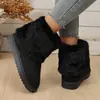 Otoño 2026 Nuevo Talla Grande Botas Peludas de Moda para Mujer Estilo Casual Cómodo Europeo y Americano Talla Única