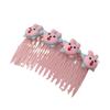 Pente de cabelo infantil fofo multi-estilo testa de plástico quebrado artefato de acabamento pente de cabelo para trás grampo de cabelo acessórios de cabelo pente acessórios