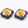 Interruptor Táctil 12 * 12 * 4.5 Smd Interruptor de Llave Todo Cobre Amigable con el Medio Ambiente Resistente a Altas Temperaturas Microinterruptor Interruptor para Juguete