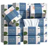 60 Pacotes de Papel Toalha em uma Caixa Inteira, Pacote Doméstico Portátil Econômico, Lenço Facial no Atacado, Papel Higiênico, Lenços de Mão