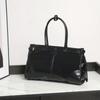 Nueva Bolsa Bandolera de Cuero Encerado P's para Hombro y Cruzado Estilo Retro para Commuter y Motocicleta